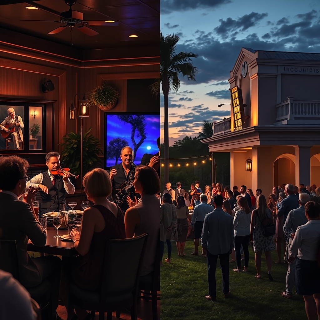 Comedy, Chords, and Coastal Charm: Vero Beach’s Vibrant Evening Arts Scene