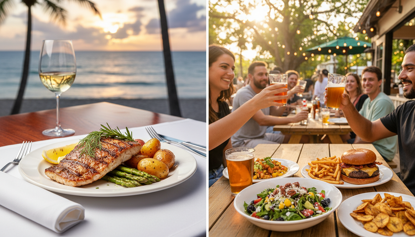 Oceanfront vs. Mainland: A Foodie’s Guide to Vero Beach’s Culinary Heartbeat