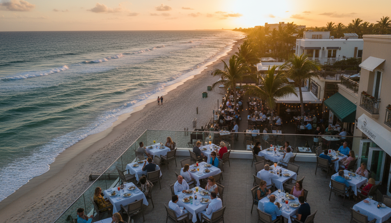 Vero Beach’s Culinary Canvas: Oceanfront Indulgence vs. Mainland Marvels