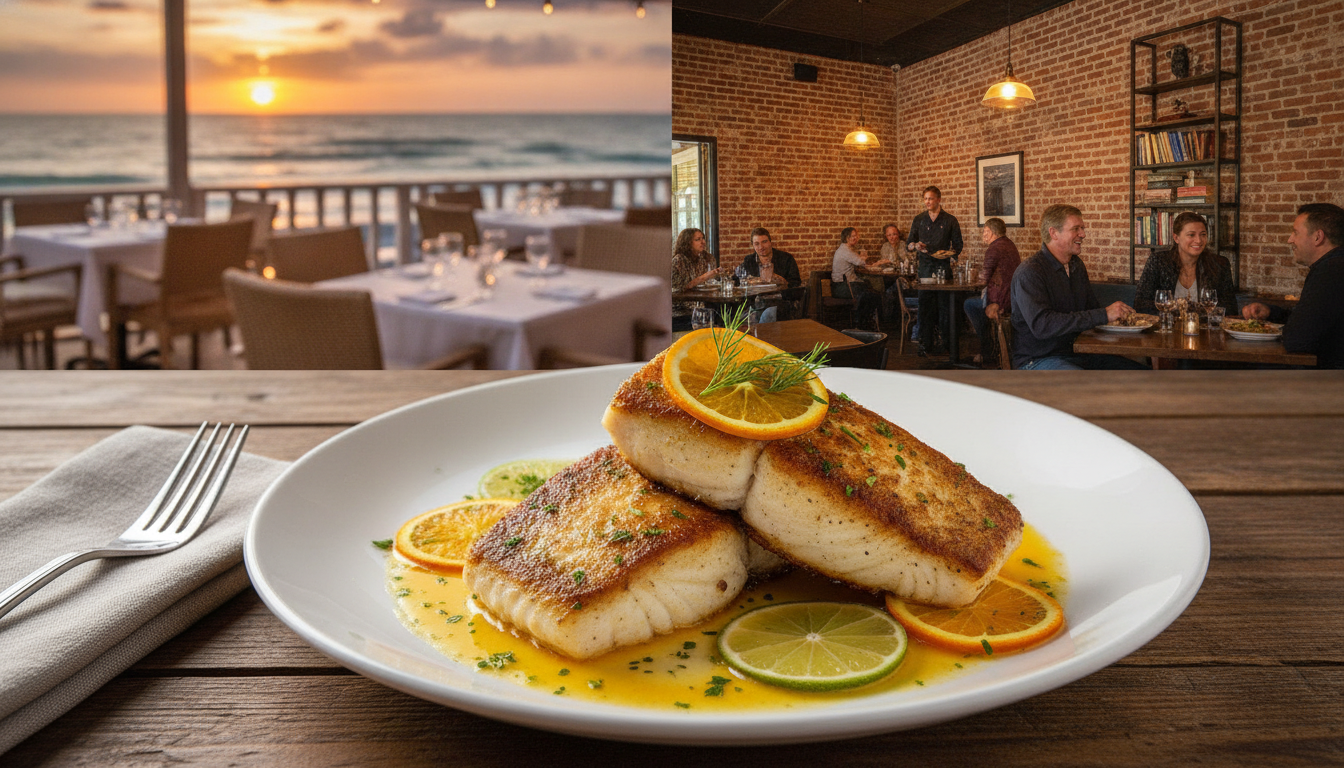 Vero Beach’s Culinary Coastline: Oceanfront Indulgence vs. Mainland Marvels