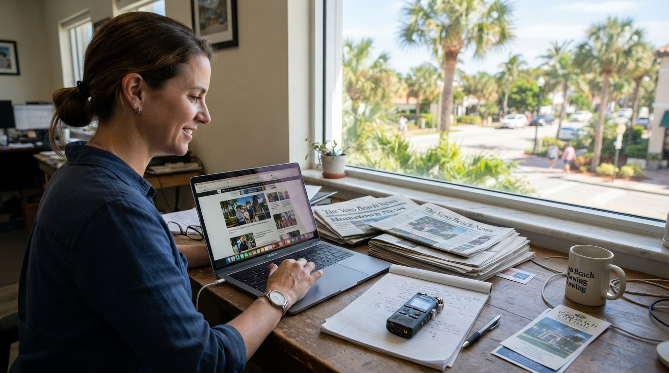 Behind the Headlines: Why Local Media Still Matters in Vero Beach